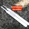 No. 3 No. 4 Knife Handle 3#4# Knife Holder Repair Grafting Knife Holder Suitable for Installing No. 11 Blade and No. 23 Blade