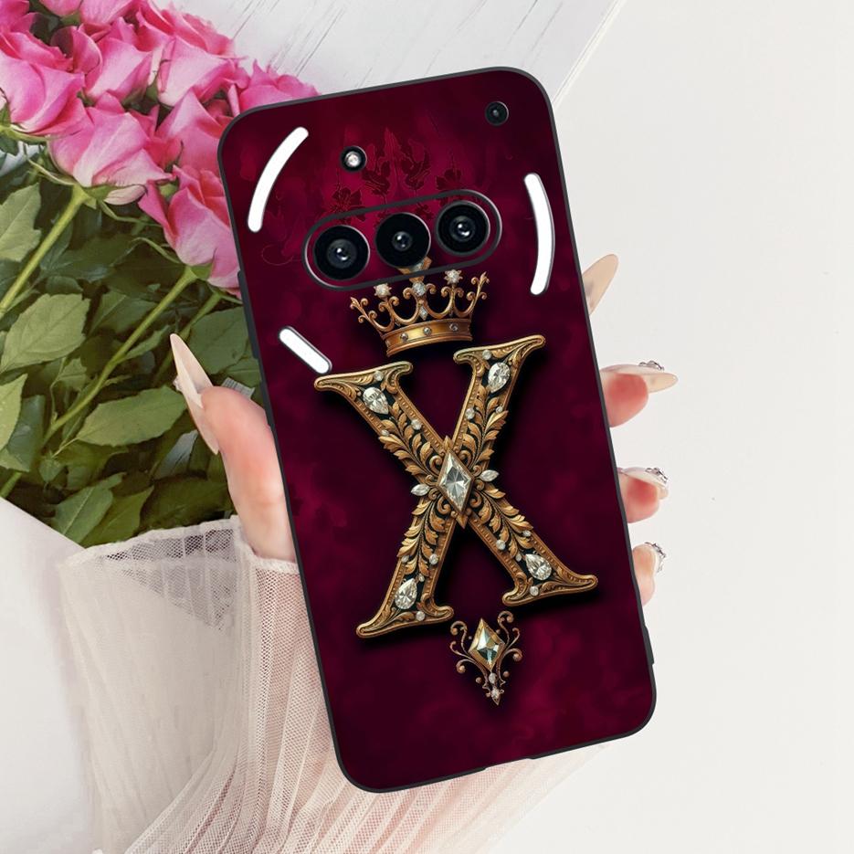 

For Nothing Phone 3A Case A059 Luxury Fashion Letters Cover Soft Silicone Case For Nothing Phone 3A Pro A059P Phone3A Funda Bags Nothing Phone 3A Pro