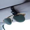 Car Sun Visor Sunglasses Holder Automotive Glasses Storage Clamp Compact Easy Installation