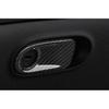 Co-Pilot Carbon Fiber Steel Storage Box Handle Trim For Benz Smart Fortwo 15-20