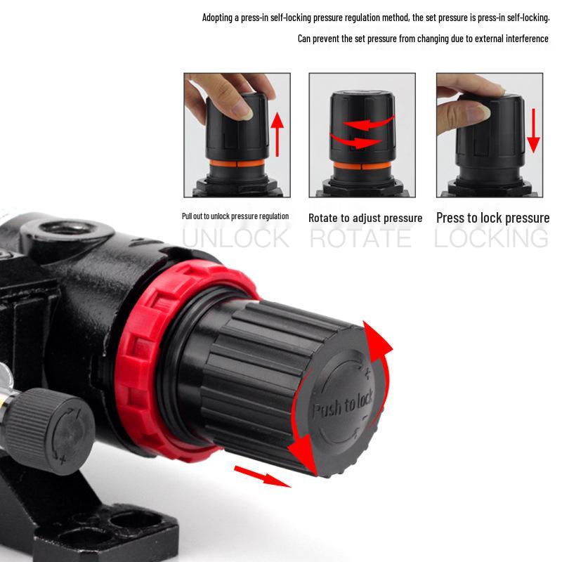AFC2000 AFR BFC AR BR Air Compressor Oil-Water Separator Filter 2/3 Piece