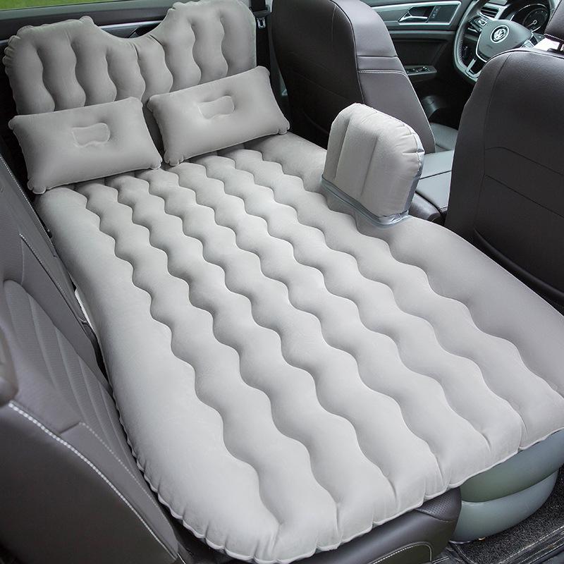 Thickened Car Inflatable Travel Mattress: Rear Seat Folding Bed for SUVs & Sedans