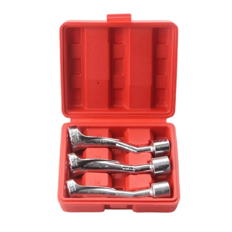 Convenient L Style Flare Nut Socket Tool Set L Shape Wrenches For Diesels Engine Maintenance And Sensors Adjustments