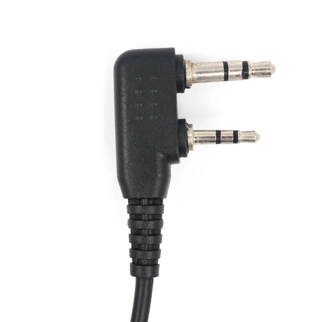 PTT Mikrofonlu Kulaklık Telsiz Kulaklığı 2 Pin K-Tipi Fiş İnterkom Kulaklığı Kulaklık UV-5R UV5R UV-5RE için