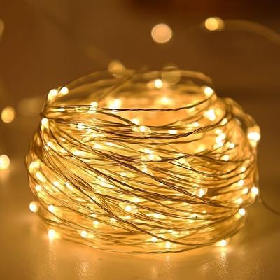 String Lights for Bedroom, Party, Wedding, Christmas Halloween Decoration, 50/100LED