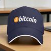 Summer Bitcoin BTC Crypto Coins Baseball Cap Hunting Camping Design Sun Hip Hop Hats Couple Women Adjustable Baseball Caps