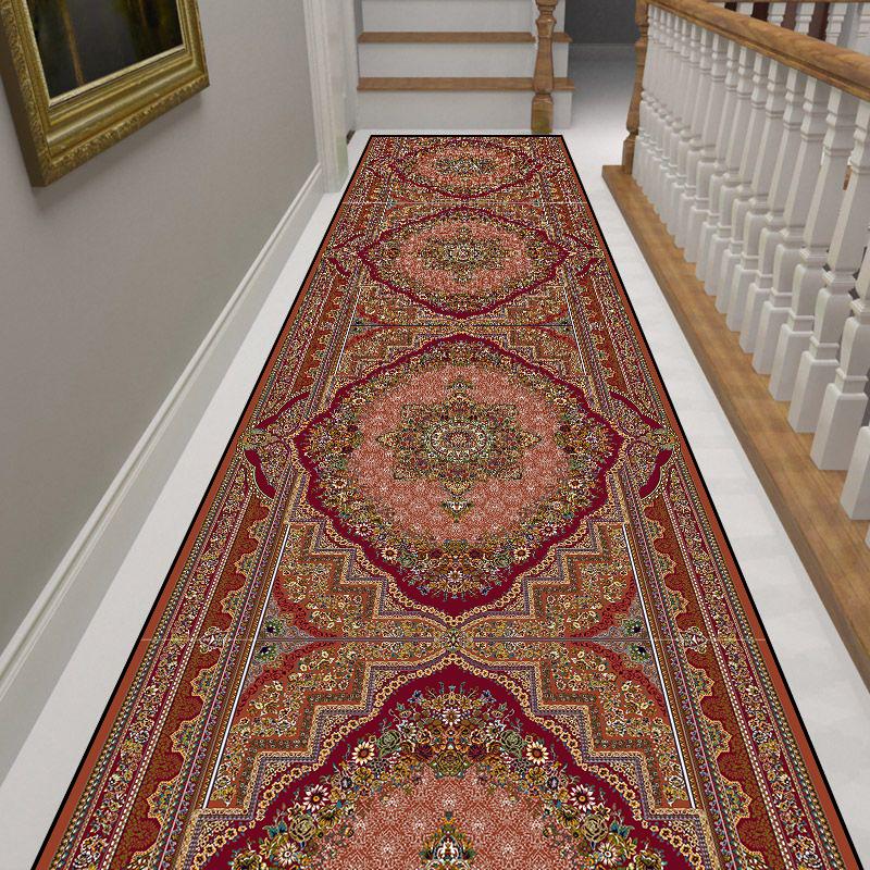 Bohemian Long Corridor Carpet Luxury European Decoration Hallway Rug Non-slip Easy Cleaning Floor Mat Stairway Runners Carpets