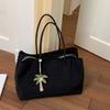 Elegant Nylon Tote Bag Waterproof Computer Bag Top-handle Nylon Shoulder Bag  Shopping