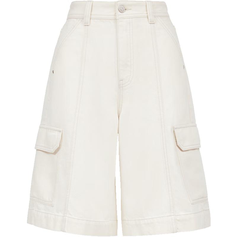 

ONLY Women s 2025 Spring Retro Washed Bermuda Denim Shorts XS