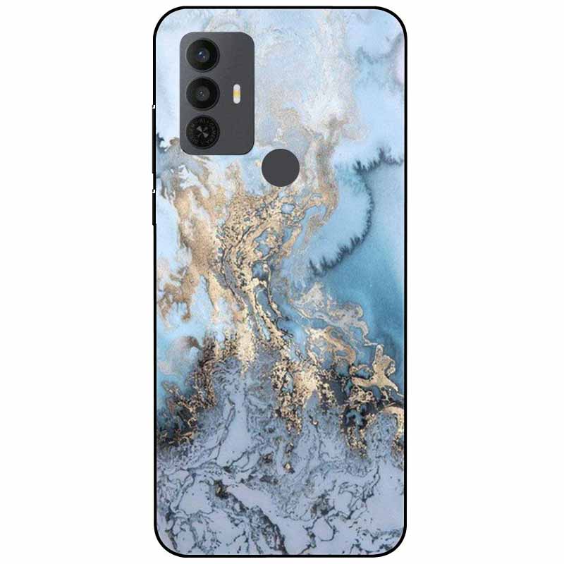 Für TCL 30 SE Hülle 305 6.52'' Silikon Weich Mode TPU Handyhülle für TCL 305 306 30SE Hülle 6165A Bumper Funda für TCL30SE 405