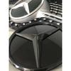 For Mercedes Benz W205 W212 W213 W204 ML W166 CLA C117 A W176 W177 C W204 E GLK X204 GLA GLC GLE GLS Grillmerke flatt speil foran