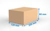 Flap Cardboard 200X120X80Mm 320G/M2