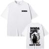 Kanye West Donda Pattern TShirt Unisex Hip Hop Fashion Pop Music Mens Casual Summer Vintage Top Women And Men Tshirts