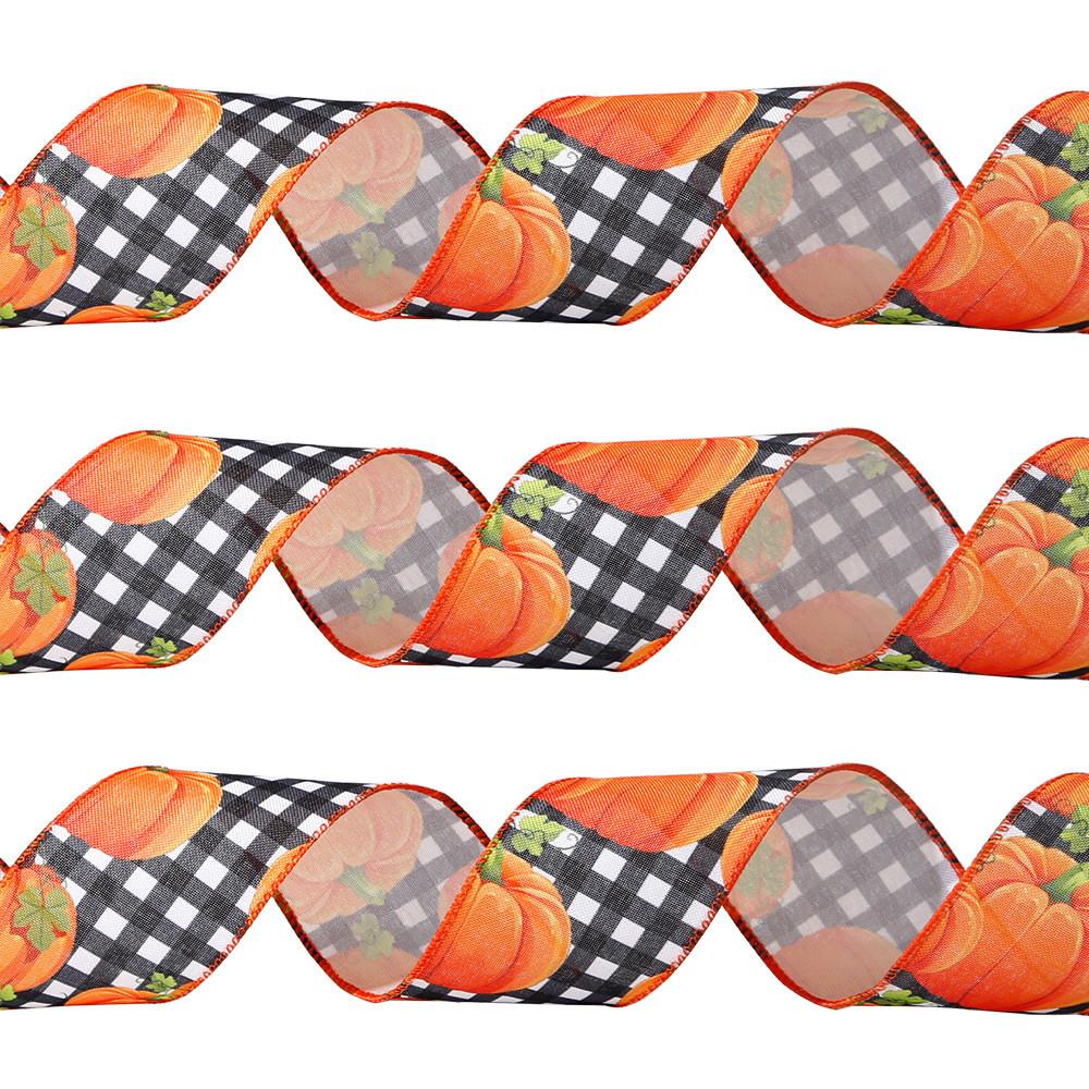 65cm Unique Wide Seasonal Ribbon For Thanksgiving And Celebrations Halloween