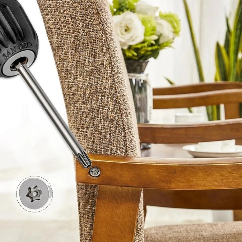 8PCS T8-T40 Hex Head Allen Wrench Drill Bits Set Screwdriver Socket Bit  Wrench Use