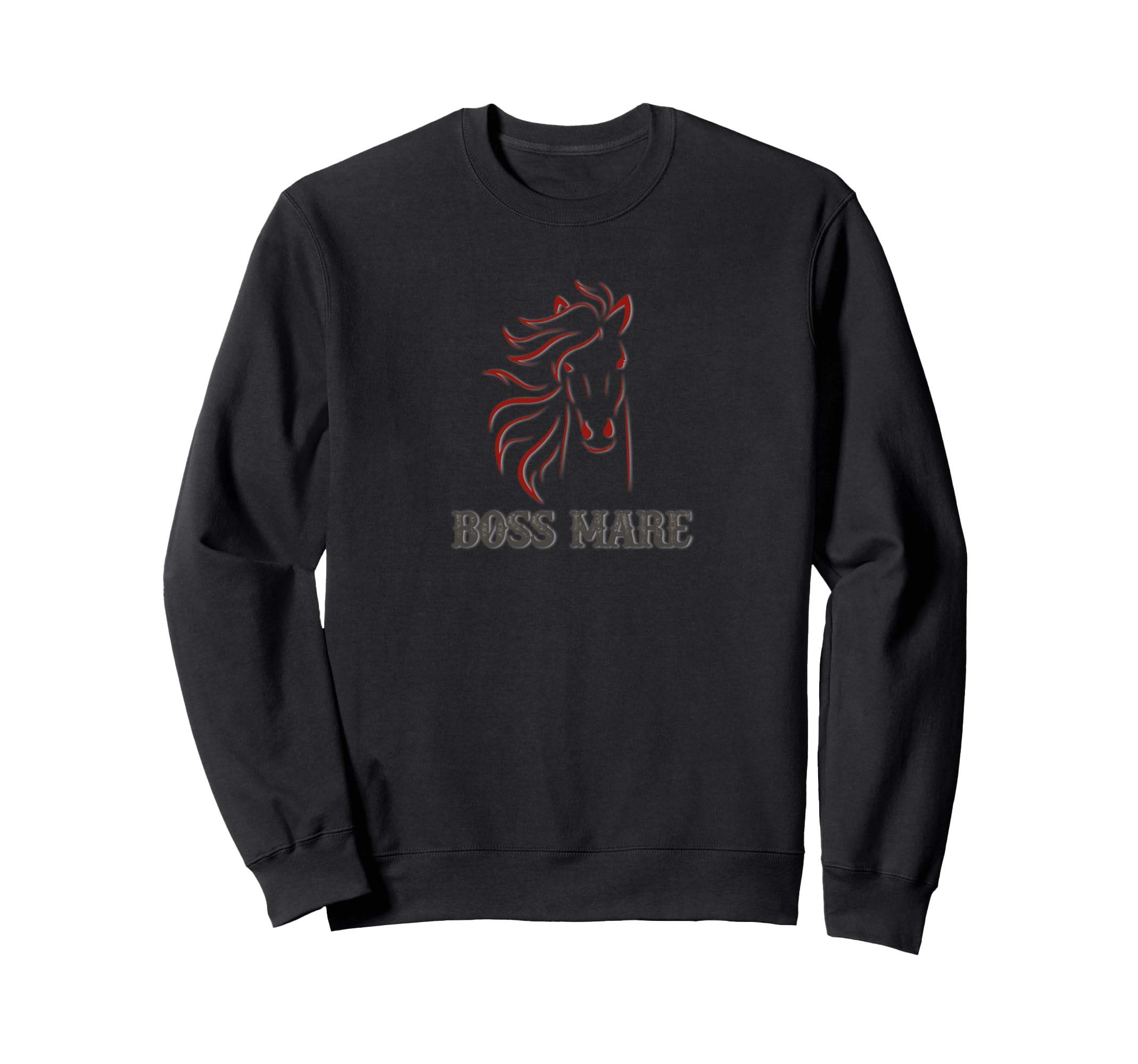 

Boss Mare Chestnut Mare Women s Horse Shirt Sweatshirt