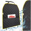Backseat Cover with Pocket, Protective Mat, Car Backseat Protector