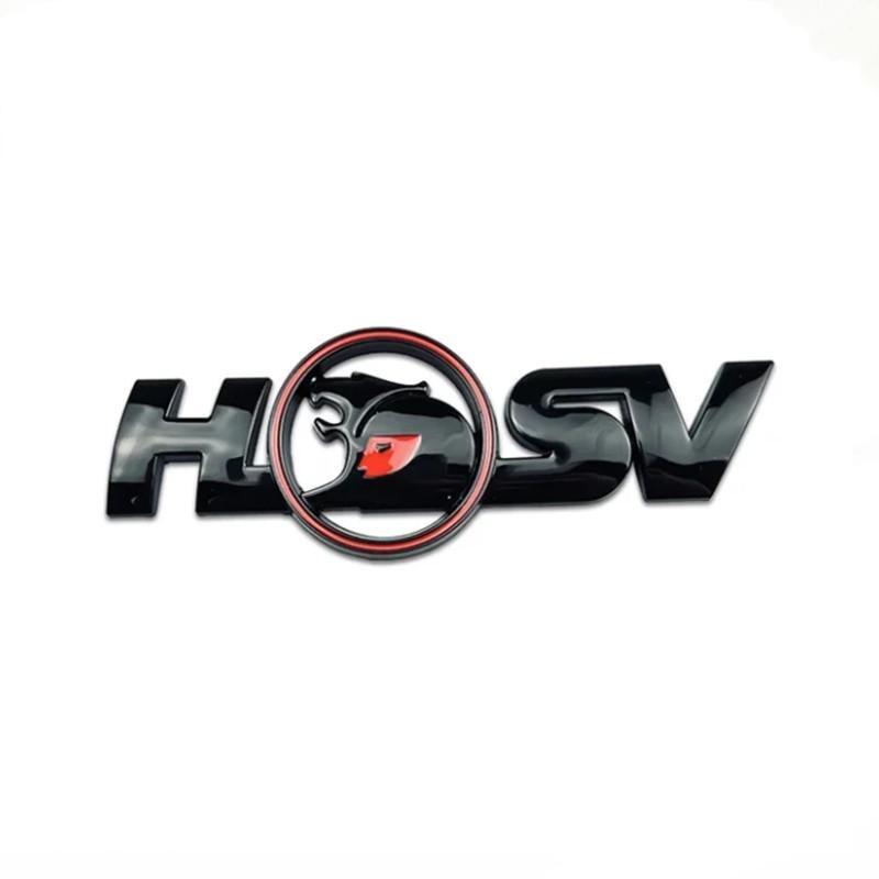 Car Decal Rear Trunk Metal Emblem Badge Sticker for H/ol-den HSV Logo Commodore Captiva Barina Trailblazer
