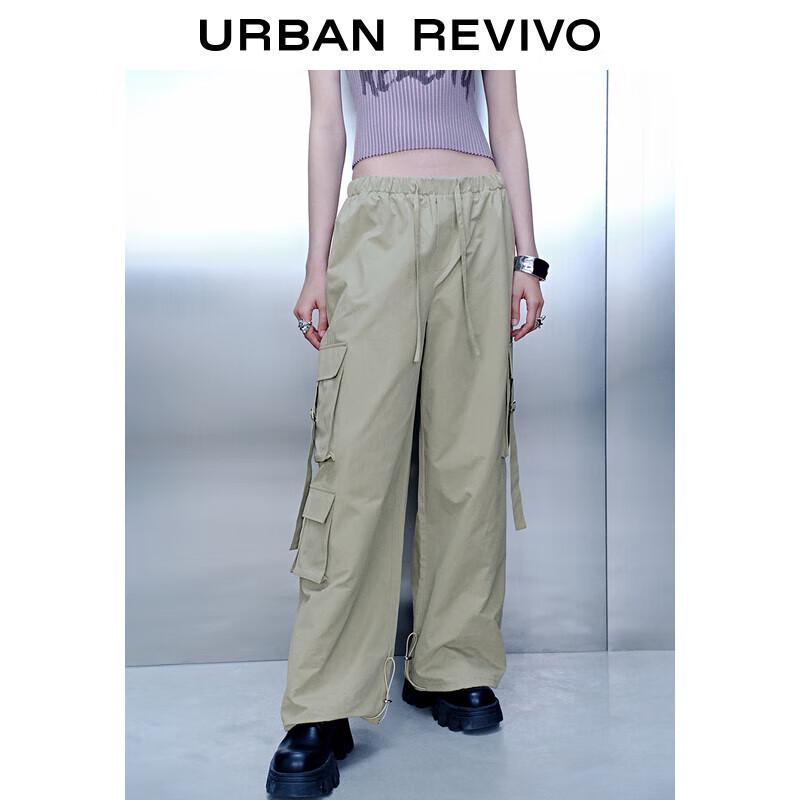 UR Women's Casual Cargo Wide-Leg Pants