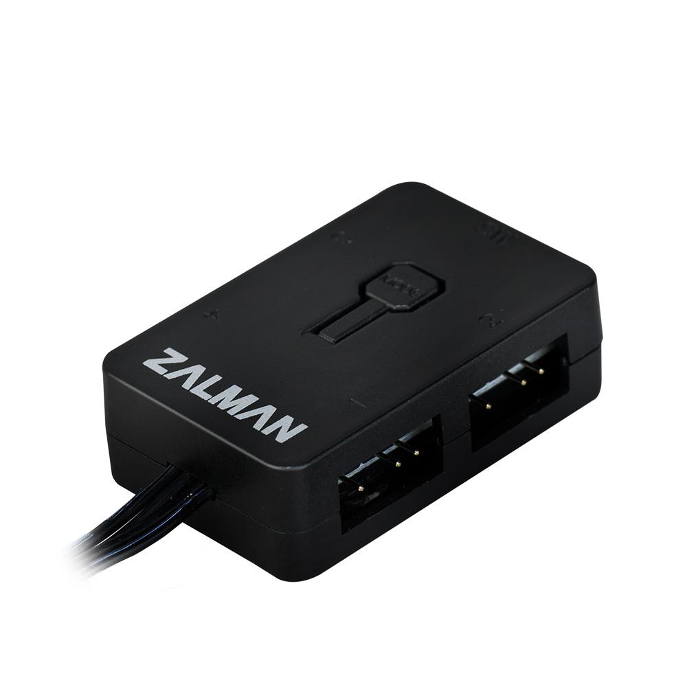 Zalman Sada 3 Ks Ventilátorů ZM-IF120 / 120mm / ARGB / 3-pin / Bíločerný