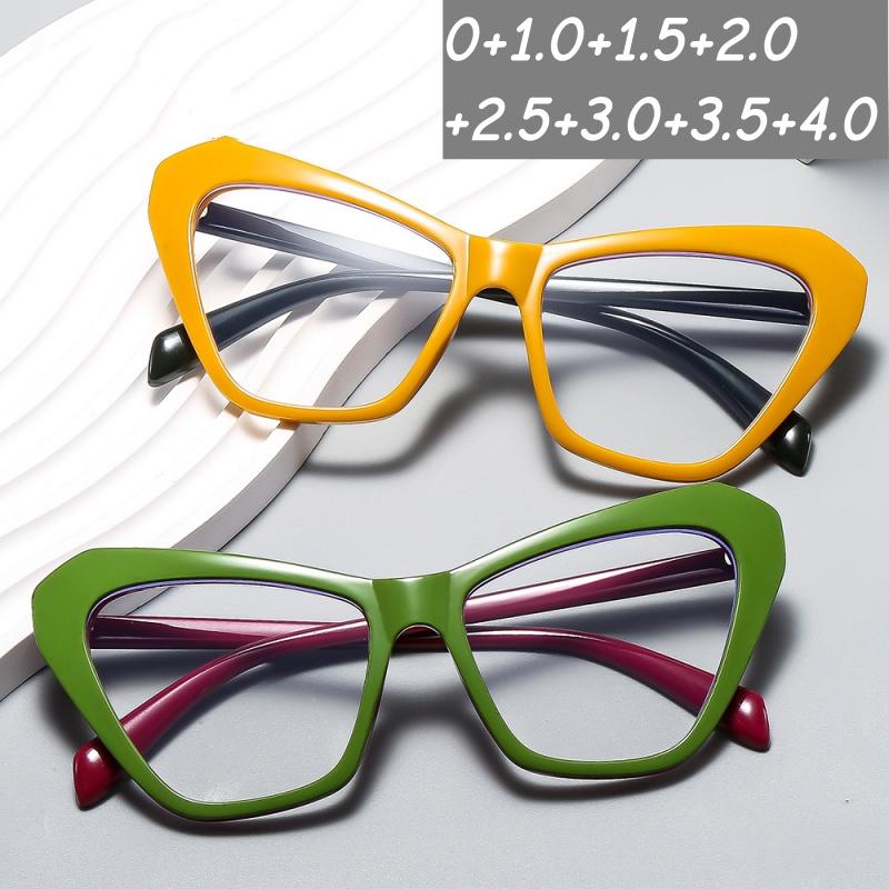 New Trend Cat Eye Reading Glasses for Men Women Fashion Unisex Ultralight Presbyopia High Quality HD Lens Far Sight Eyeglasses