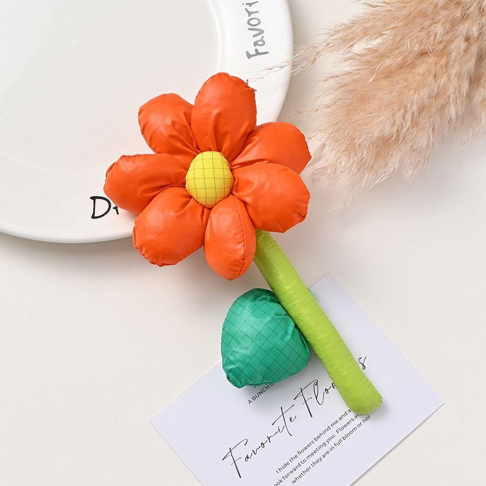 

3D Flower Appliques Stuffed Clothing Applique DIY Clothing Patches Sewing рожевий