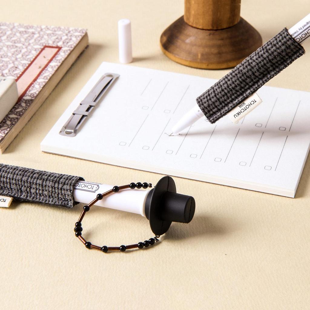 Korean Headwear Pen Series-Black Gat  Pen/Jeon Rip  Pen-Handmade Goods