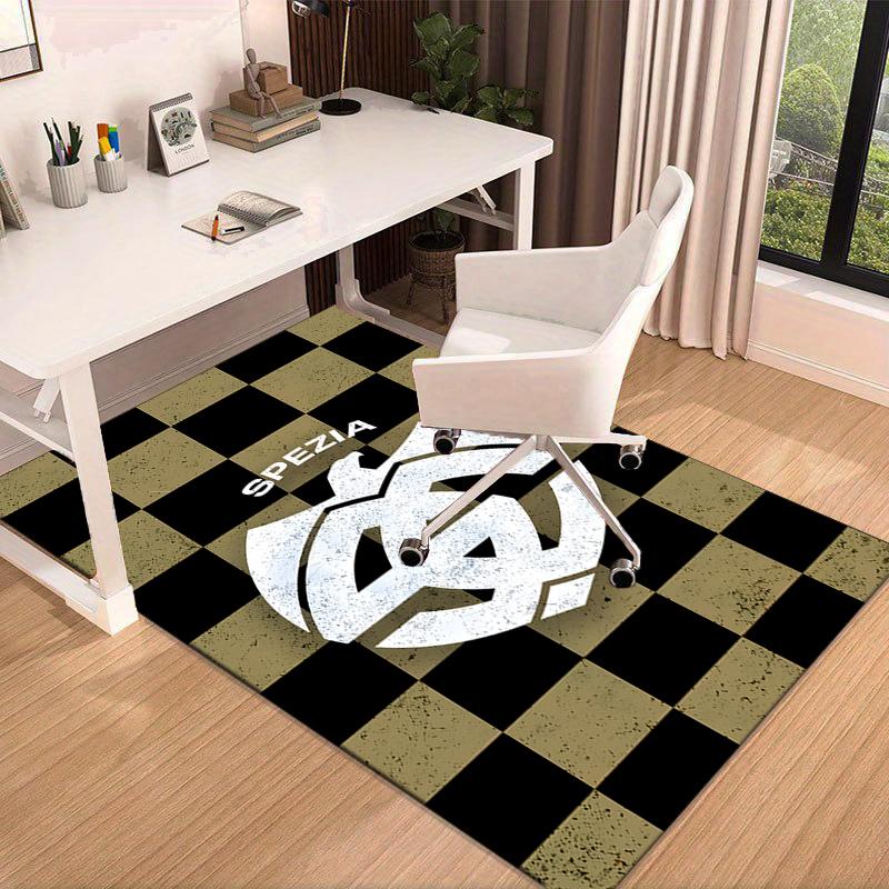 1PC Spe-zia 1906 Emblem Rug Game Carpet, Floor Mat for Bedroom Living Room Entryway Rug, Home Decor Idea Gift for Christmas birthday
