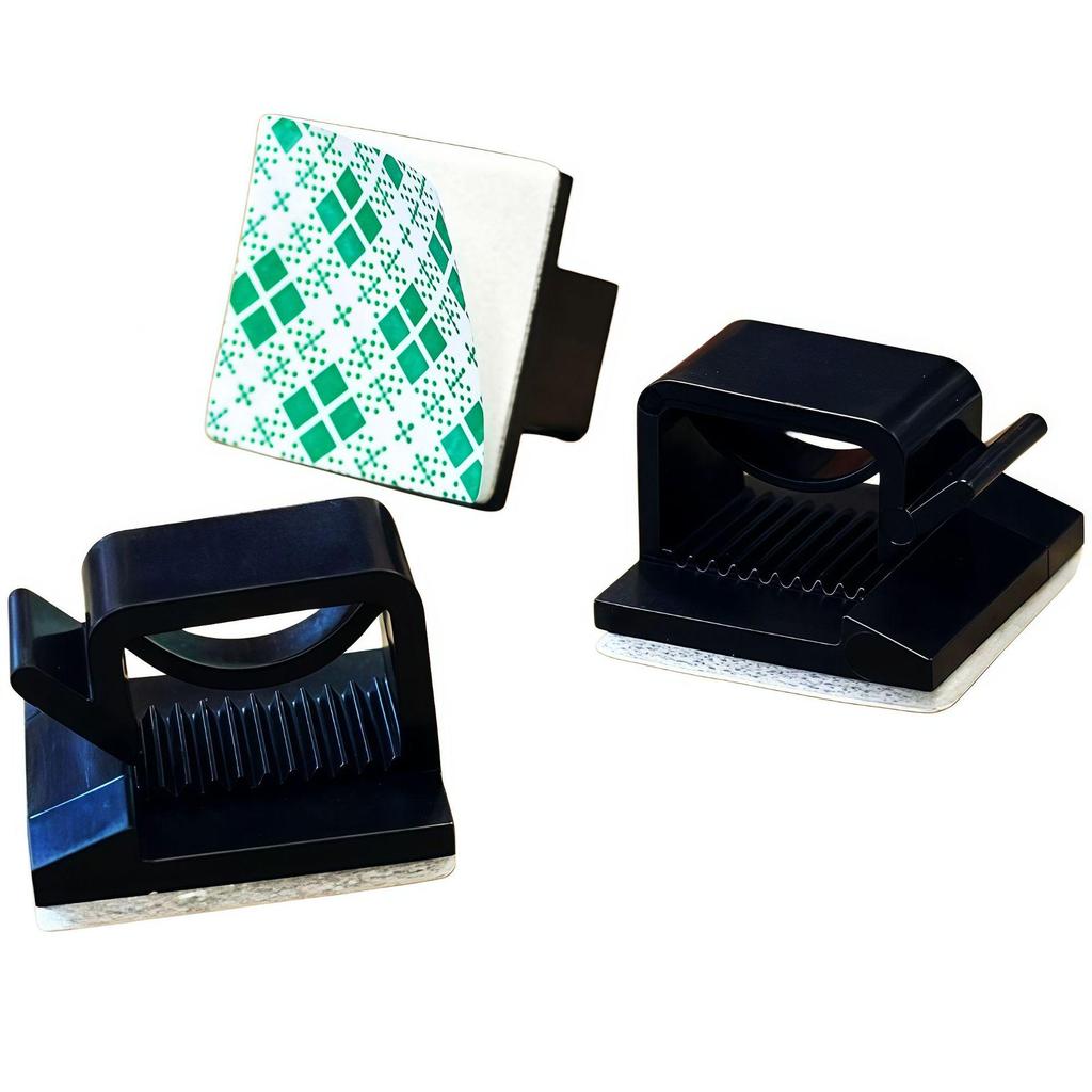 Clip Organizador de Cables Autoadhesivo para Enrutamiento de Cables