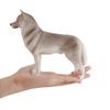 Pvc Husky Dog Model Collectible Figurine For Home Decor And Gift