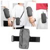 Outdoor Sport Fitness Running Arm Bag Running Mobile Phone Arm Bag Waterproof PU Fitness Armband