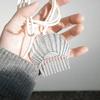 Shell Keyring (SG+WHITE STRING)