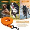 HARUMAKI Dog Dog Pet Walking Training Lead for Medium and Large PVC Coated Polyester Woven Pet Suitable for Outdoor Activities such as Hiking Length