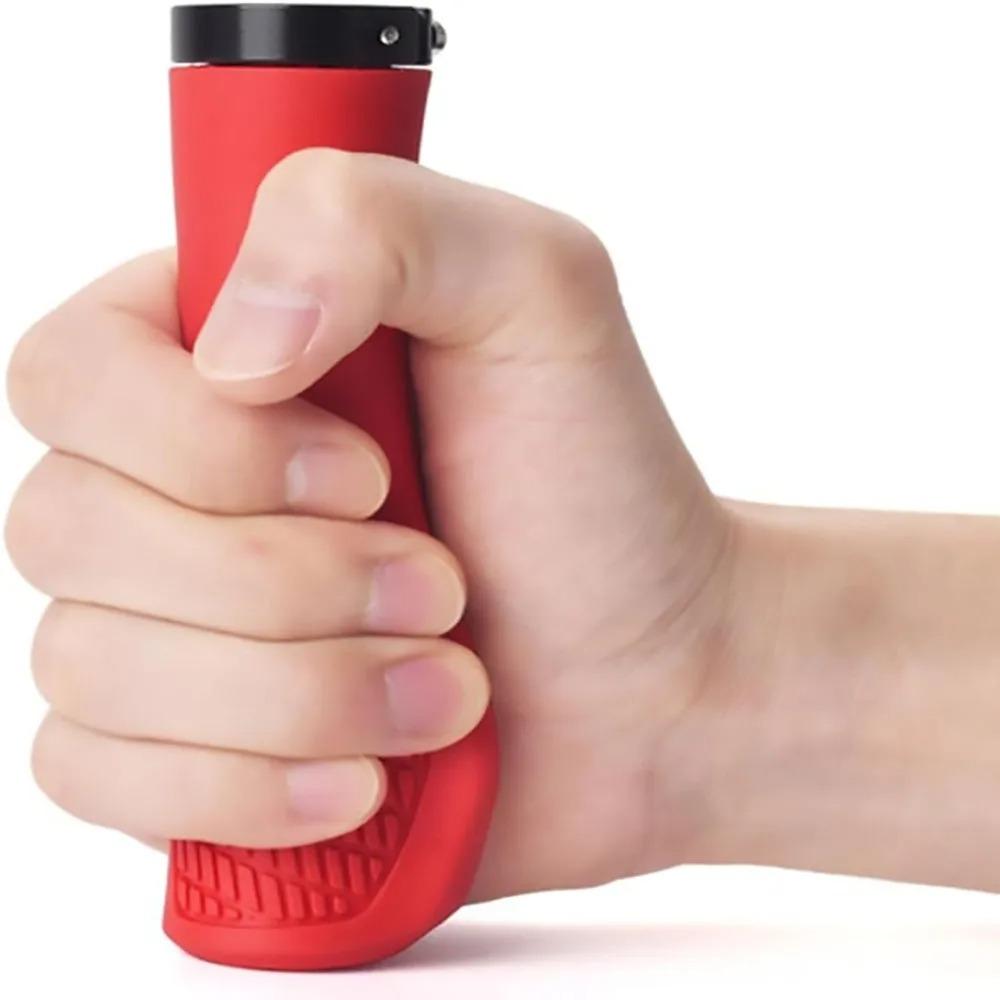 Fiets Handvatten Zacht Rubber Voor Mtb Mountainbike Schokbestendig Anti-Slip Stuurhoes Lock On Ergonomisch Fietsen Stuur Onderdelen