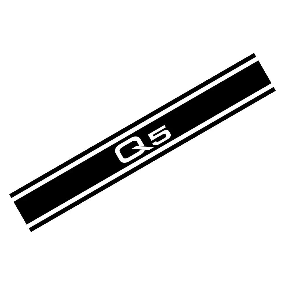 For B A3 8P S3 8V A4 B8 B6 A6 C6 C5 C7 Q2 Q3 Q5 Q7 Q8 TT TTS PVC Car Front Hood Film Sticker Vinyl Auto Bonnet Strip Decal