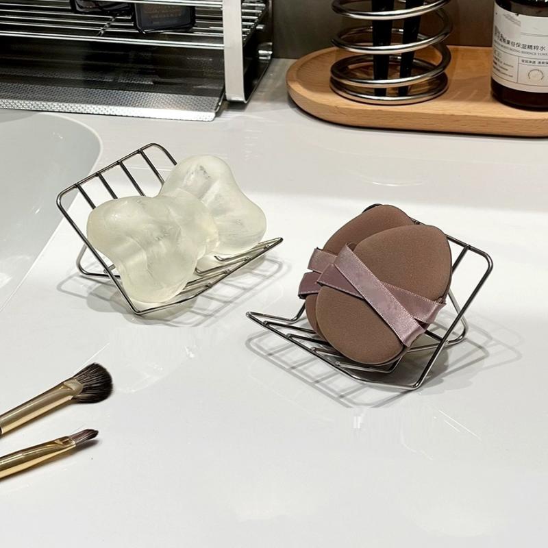 1Pcs Stainless Steel Laundry Soap Shelf Kitchen Dish Rack Household Draining Countertop Basin Soap Holder Bathroom Accessories
