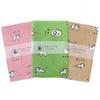 KOMESICHI COLLECTION Gauze Tenugui Hand Cat Azuki Hojicha Green Made In 88 X 35 Iroha Mameo (Japanese Towel) 3-piece Set Design, Matcha, Bean,