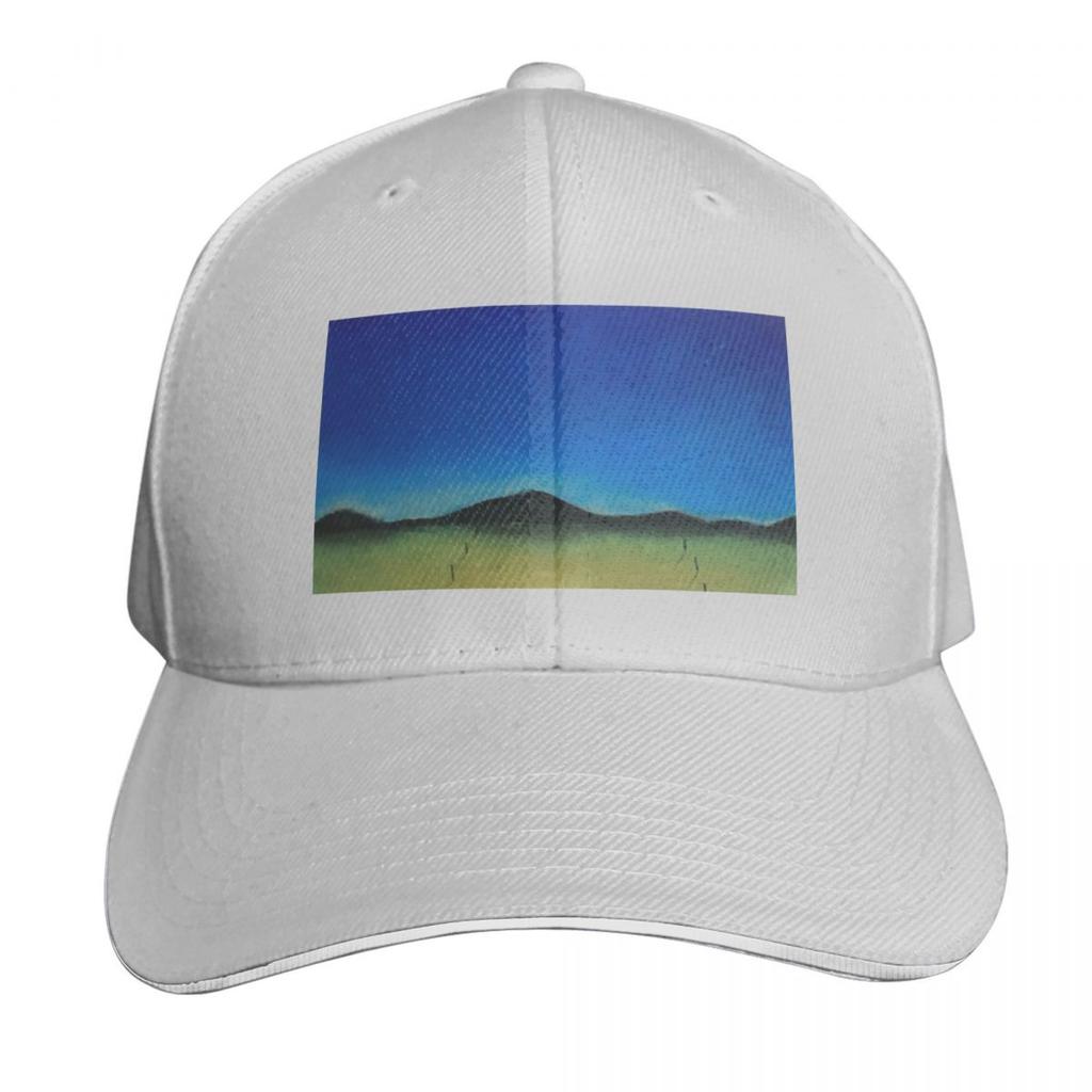 Green and Blue Mindscape Baseball Cap Golf Hat Luxury Cap Beach Hat Winter Hats for Unisex Unisexs Womens