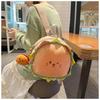 2026 New Korean Hamburger Personalized Cute Children's Parent-child Style Primary Middle School Students 'shoulders Men Women's Schoolbag