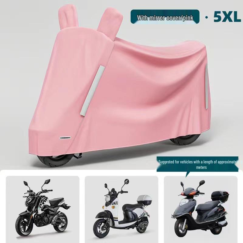 Electric Motorcycle Dustproof & Rainproof Cover Set for Scooters and Battery Cars