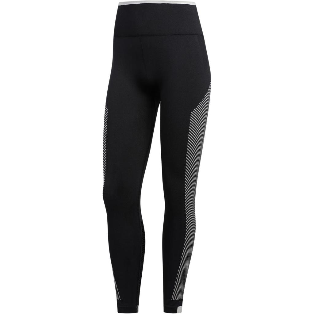 Adidas Believe This Primeknit Flw Tight Comfortable Soft Sports Pants Women Pants Black DX9305