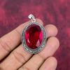 Rubellite Pendant, 925 Sterling Silver Pendant Gemstone Jewelry, Handmade Pendant Amazing Jewelry, Gift For Her