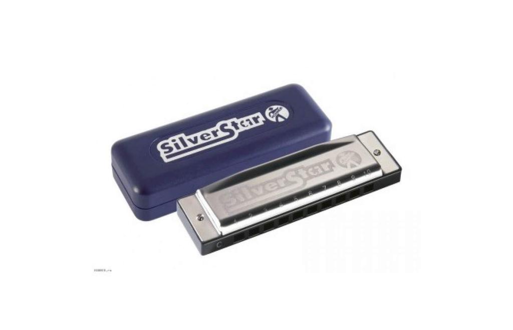 HOHNER Silver Star 50420 F 10-hole Harmonica
