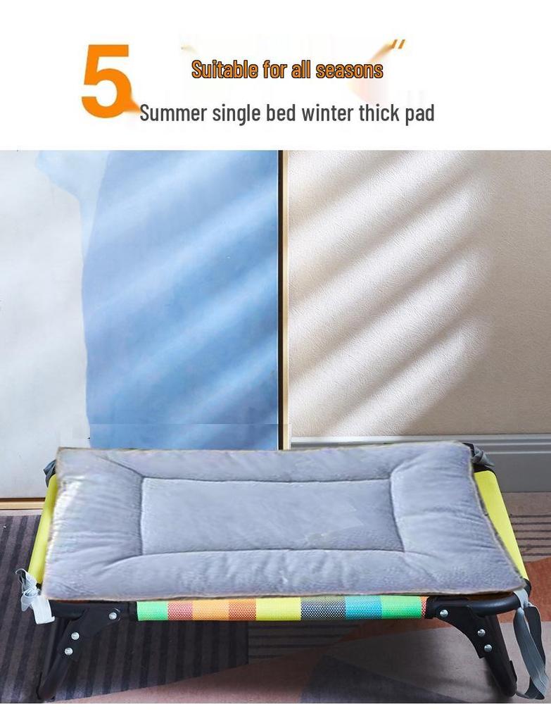 Four Seasons Washable & Portable Moisture-Proof Pet Camping Bed