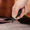 4 in 1 Stitching Awl Kit Ebony Handle DIY Leather Fabric Hand Craft Sewing Tool