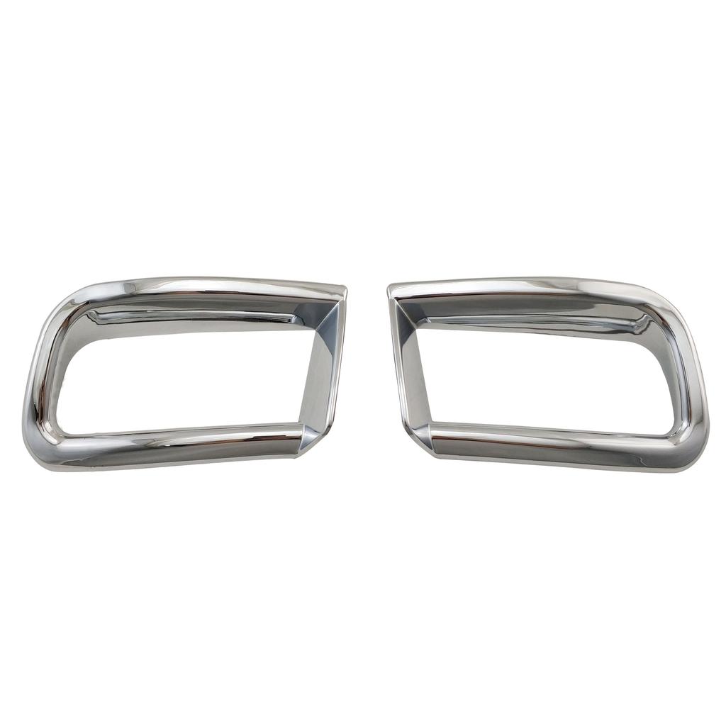 For Toyota Prado FJ150 150 2010 2011 2012 2013 ABS Chrome Car Accessories Plated Front Rear Fog Lamp Cover Trim Paste Style