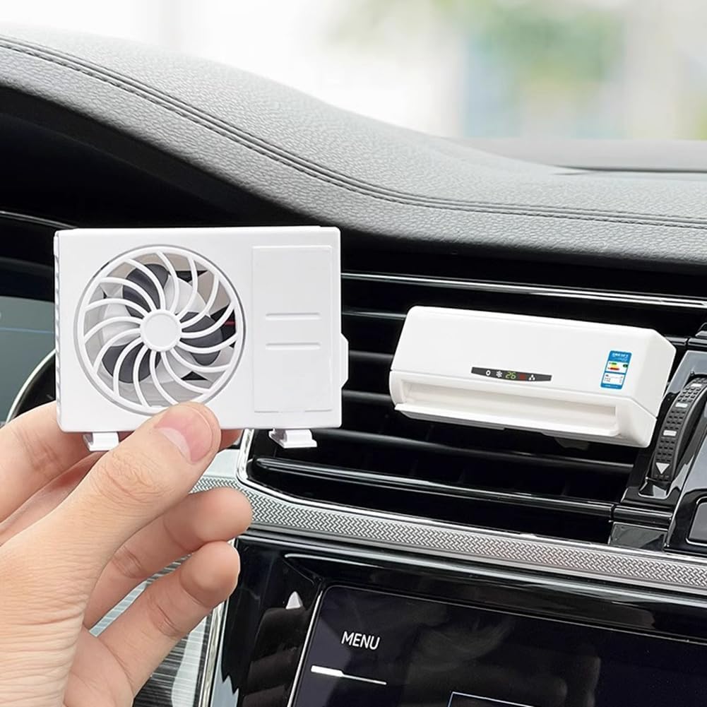 

Mini Air Conditioner Model Aromatherapy Car Air Outlet Fragrance Interior Decoration Perfume Long-Lasting Ornaments A