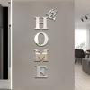 Self-adhesive Entrance Decoration Waterproof Home Decoration New 3D Mirror Wall Sticker  Room Decor
