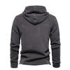 Men's Versatile Zip-Up Stand Collar Fleece Sweatshirt for Autumn/Winter