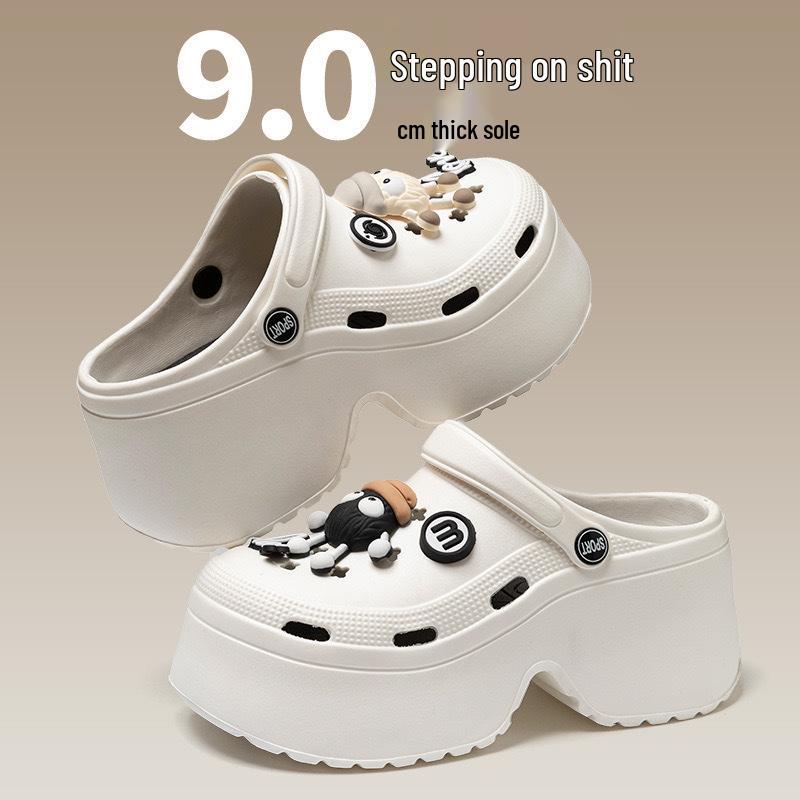 Women's Thick-Soled EVA Sandals & Slippers: Summer Comfort for Home & Couples